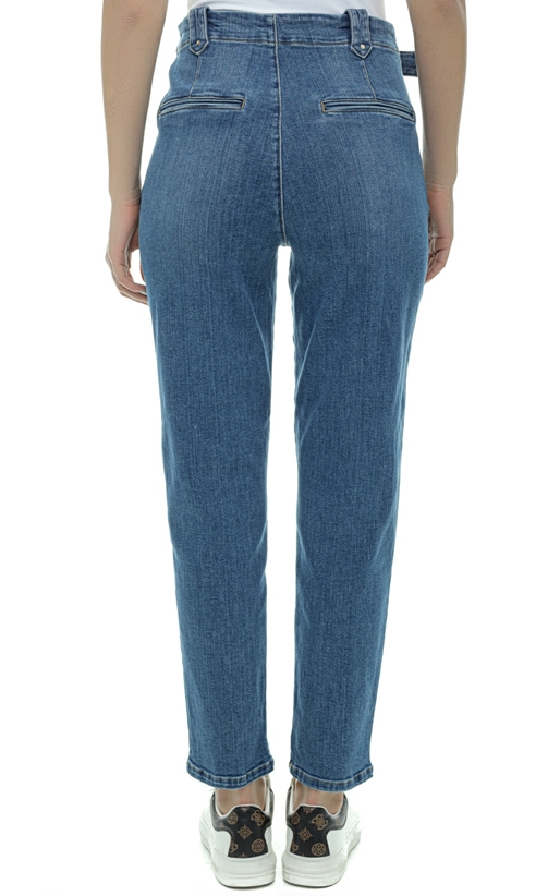 BLUGIRL-Jeans tigareta cu catarama 
